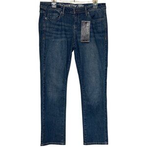 Converse One Star Medium Wash Mid-Rise Denim Skinny Fit 5 Jeans Women's Size 12